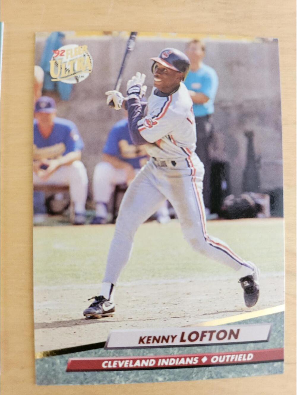 1992 Fleer Ultra #350 Kenny Lofton Rookie RC Cleveland Indians NM-MINT++